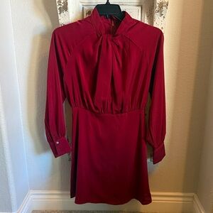 Elegant Red Women's Dress